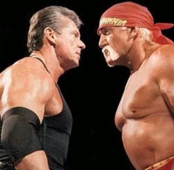 Hulk Hogan and Vince McMahon