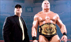 Paul Heyman & Brock Lesnar
